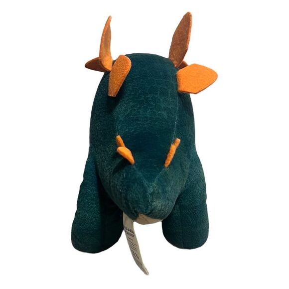 Build A Bear Dinosaur Plush Stegosaurus Stuffed Animal Green BAB Working Roars - Picture 4 of 8